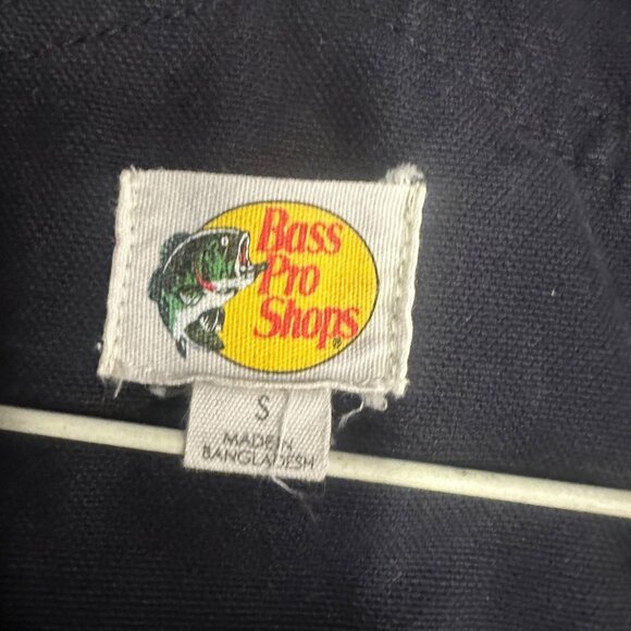 NWT Bass Pro Shops Youth S Black Insulated Workwear Overalls Durable Pockets - Picture 3 of 16